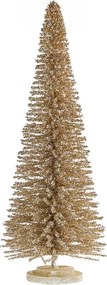 X-MAS csillógó fenyő 60cm ,arany