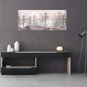 Az erdő képe (120x50 cm)