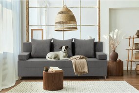 Fireze kanapé, kordbársony, szürke