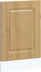 vidaXL mosogatógép panel Kalmar kézműves tölgy 45x1,5x67 cm gépi fa