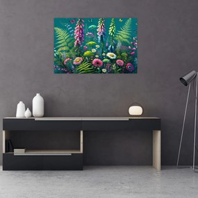 Kép - Mezei virágok (90x60 cm)
