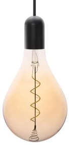 LED Izzó FILAMENT SPIRAL VINTAGE A165 E27/4W/230V 2000K