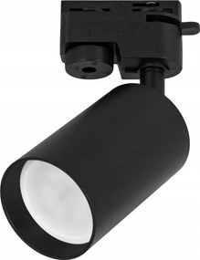 LED-es sínre szerelhető spot lámpatest GU10 Sínes spot lámpa fekete