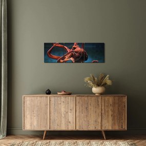 Kép - Octopus (órával) (90x30 cm)