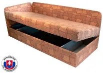 Egyszemélyes ágy (dívány) 80 cm Eda 4/1 (szendvicsmatraccal) (B). 774107