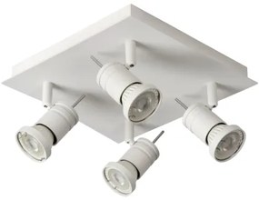 Lucide 17990/19/31 - LED spotlámpa TWINNY-LED 4xGU10/4,5W/230V fehér 25cm