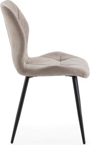 Bézs étkezőszék szett 4 db-os Luna – Marckeric