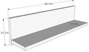 2 db SHELFIE polcszett, fenyő/fekete