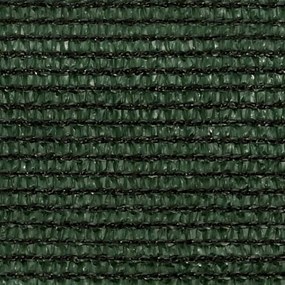 sötétzöld HDPE napvitorla 160 g/m² 2,5 x 4 m