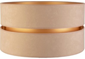 Duolla - Univerzális DUO E27 árnyékoló, 40 cm, bézs/arany