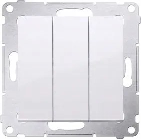 HĂĄrmas kapcsolĂł hĂĄttĂ©rvilĂĄgĂtĂĄssal Bistabil LED-es kapcsolĂł Simon 54 kerethez