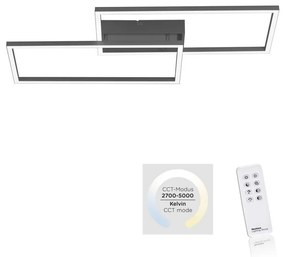 Leuchten Direkt 14140-18 - LED fényerő-szabályozó lámpa IVEN 2xLED / 13.5W / 230V + RC