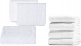 Szállodai törölköző 50x100 Fehér 500gr/m2 Puha Bolyhos Nagyon Nedvszívó