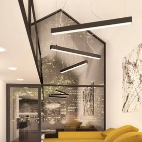 RED - Design Rendl - R12721 - LED Csillár zsinóron PESANTE LED/40W/230V fekete