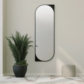 Livi tükör, fekete, 52 cm