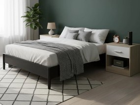 Éjjeliszekrények NOVERA szett 2 db 39x28 cm, bézs/fehér