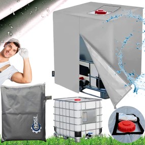 Ponyvahuzat Mauzer Tartály 1000L 120x100x116cm Oxford 420d Erős