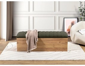 Zöld-natúr színű pad Oceane – Bobochic Paris