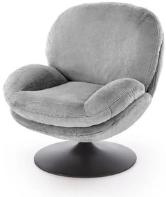 Shell forgófotel szürke