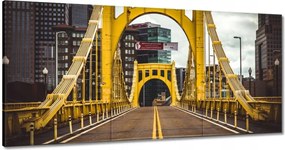 Festmények 180x90 Városi táj Kilátás