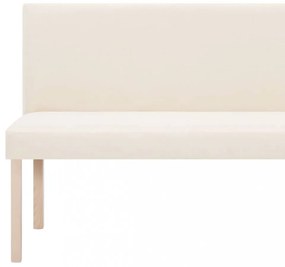 krémszínű poliészter pad 139,5 cm