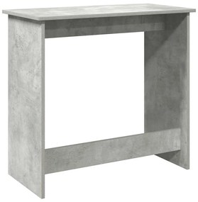 betonszürke forgácslap íróasztal 80 x 40 x 75 cm
