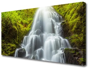 Vászonkép falra vízesés Természet 120x60 cm