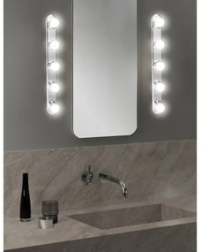 ONLI - Fali lámpa HOLLYWOOD 5xE14/6W/230V króm