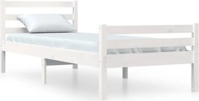 vidaXL fehér tömör fa vágykeret 100 x 200 cm