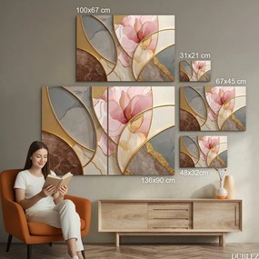 DUBLEZ | Modern art deco kép - Szépség a márványban