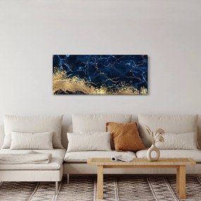 Kép - Sötétkék márvány (120x50 cm)