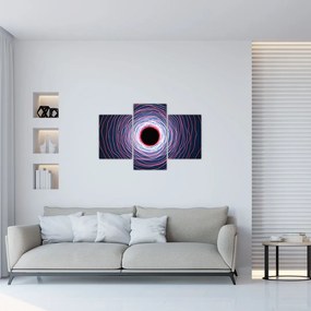 A kör absztrakció képe (90x60 cm)