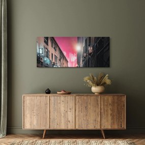 Tűzijáték Marseille-ben (120x50 cm)