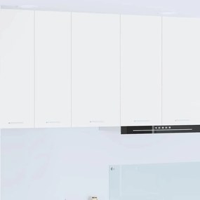 Függő szekrény polcokkal Riga Fehér 40 x 31 x 80 cm Faanyag