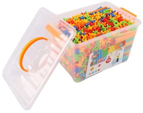 Kreatív építőpálca készlet 1200 db