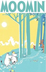 Plakát Moomins - Forest, (61 x 91.5 cm)
