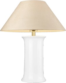 Cosmolight MONROE T01869BR-WH Asztali lámpa 1x40W/E27 ip20