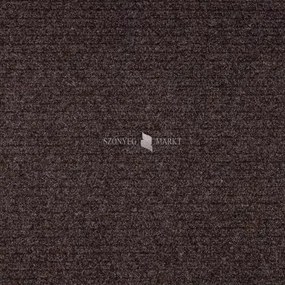 Egyszínű, sötétbarna szennyfogó szőnyeg méterben 100 cm szélességű