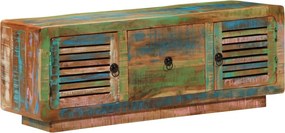vidaXL tömör újrahasznosított fa TV-szekrény 110 x 30 x 40 cm