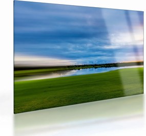 Rét kép (üvegen) (70x50 cm)
