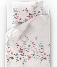 Pamut ágynemű Delux Meadow rózsaszín