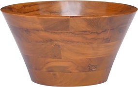 vidaXL tömör tikfa mosdókagyló 40 x 20 cm