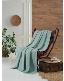 Mentazöld fleece takaró 130x170 cm Brighton – Mijolnir