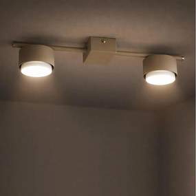 Brilagi - LED spotlámpa MONO 2xGX53/12W/230V bézs