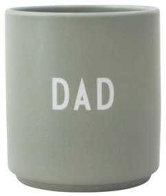 Zöld porcelán bögre 300 ml Dad – Design Letters