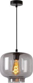 LUCIDE 46413-01-65 MEDINE Modern Függesztett Lámpa Fekete E27 IP20