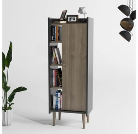 Szekrény Mavade 4 (dió + antracit) . 1094226