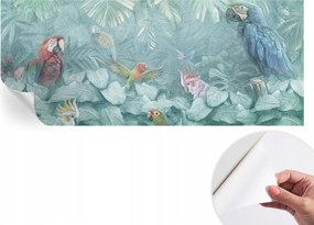 Öntapadós fotótapéta Divatos Egzotikus madarak 250x104 cm