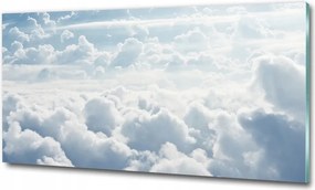 Fotó üvegkép Tó a hegyekben 125x50