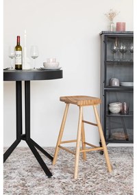 Natúr színű tölgyfa bárszék (ülésmagasság 65,5 cm) Vander – White Label